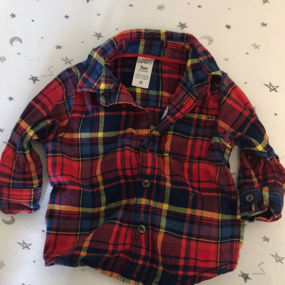 Carters baby flannel